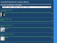 Tablet Screenshot of belinotebookbekas.com